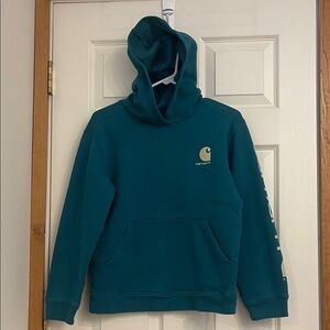 Carhartt Deep Teal Pullover Hoodie